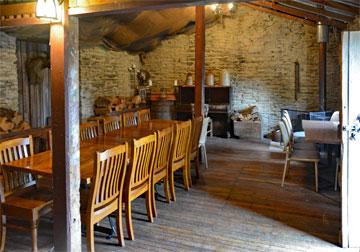 Hotel dining area