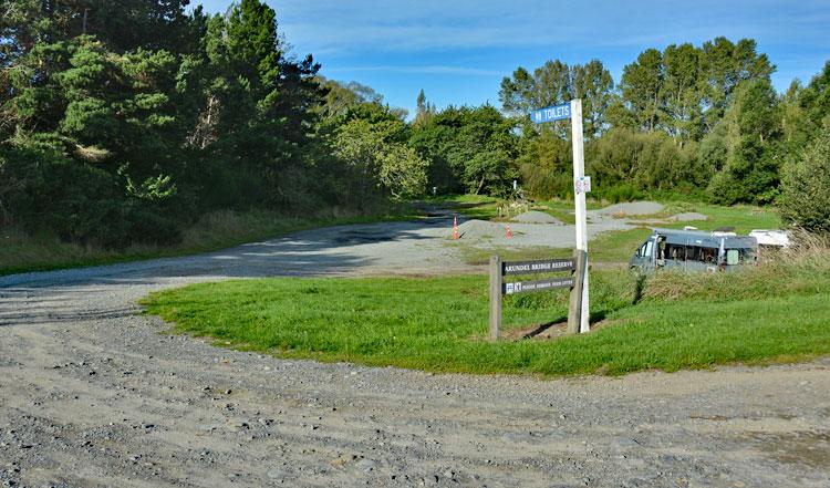 Entrance to the Arundel Bridge Reserve