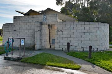 Public toilets and dump station