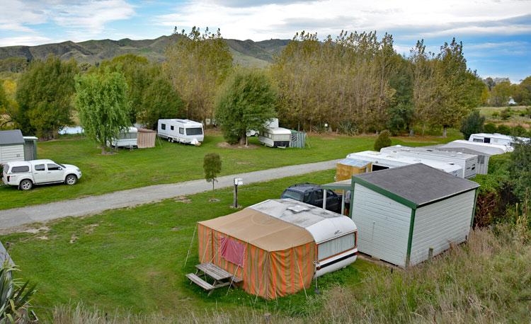 Overview of the campsite