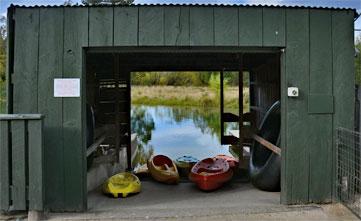 Kayak shed