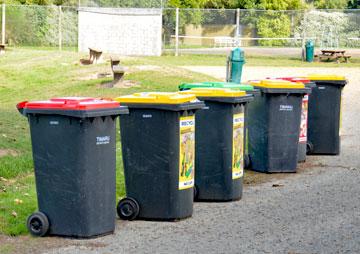 Rubbish bins