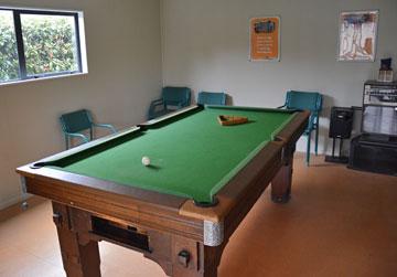 The games room