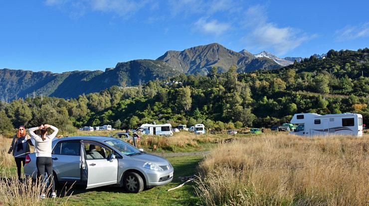 Waking up to a new day at the 12 Mile Delta campsite