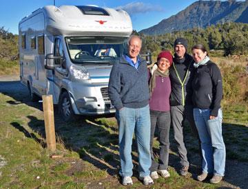 Some new friends visiting New Zealand from Germany