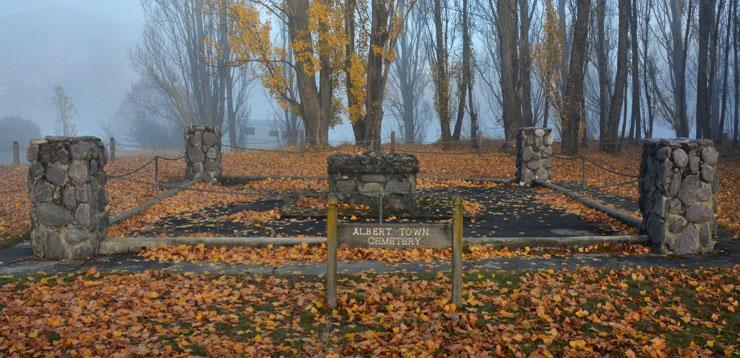 The Albert Town Cemetery