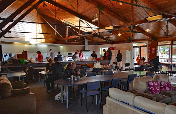 Kitchen and dining area