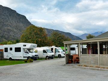 Parking for motorhomes