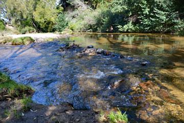 The Silver Stream river