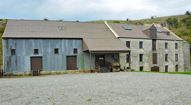 The mail flour mill building