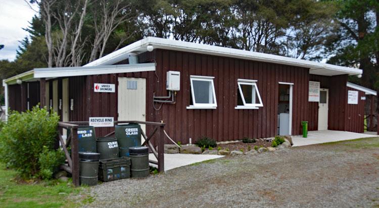 Shower and toilet facilities