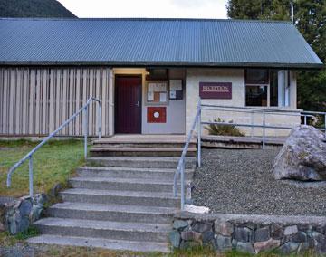 Reception at Knobs Flat Campsite