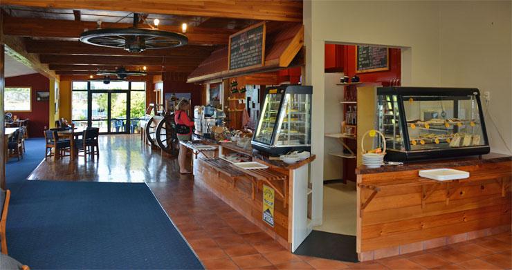 The Junction Cafe in the Coast Honey Centre
