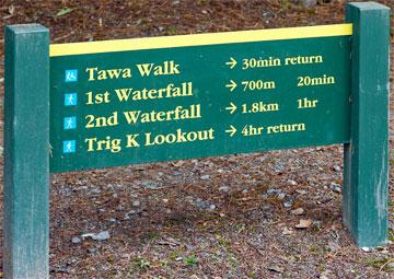 Walks sign