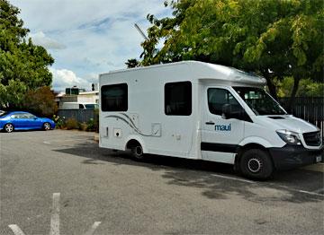 Motorhome parking