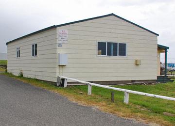 The main facilities building and office