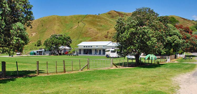 The Anaura Bay Motor Camp grounds