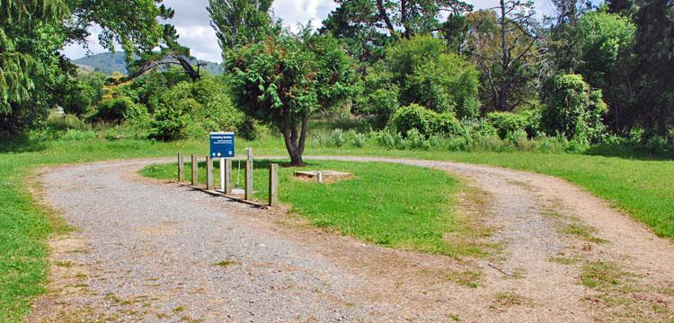 Access to the public dump station