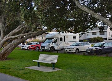 Beachfront carpark