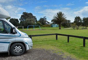 Parking by the reserve