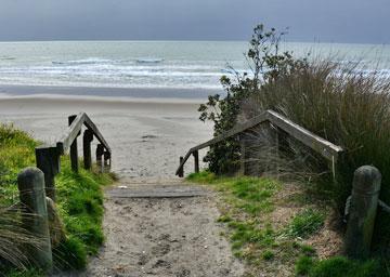 Access to Papamoa Beach