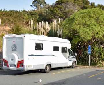 Cathedral Cove freedom parking