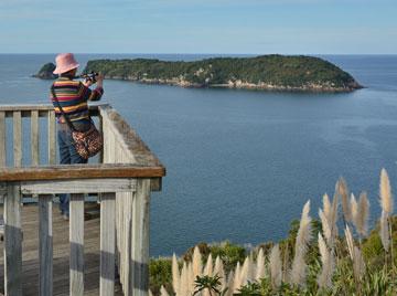 View over the bay