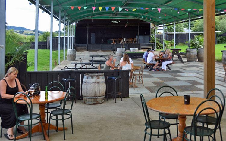 Large dining and entertainment area