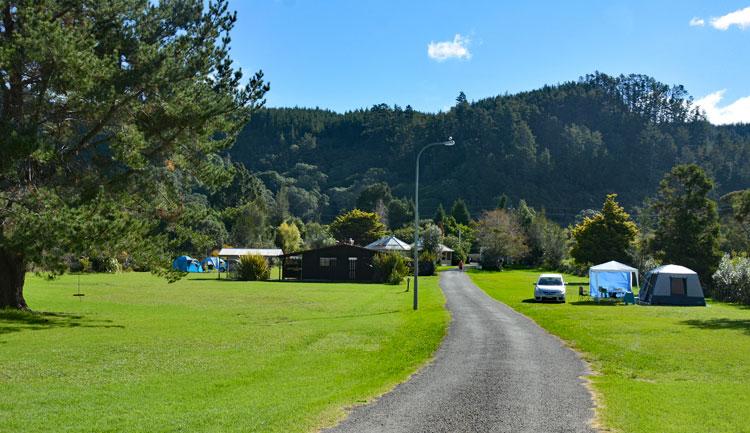 Lower level campsite