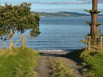 Access to the beach