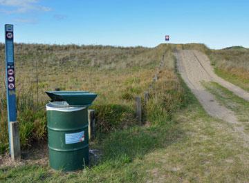 Access to the beach