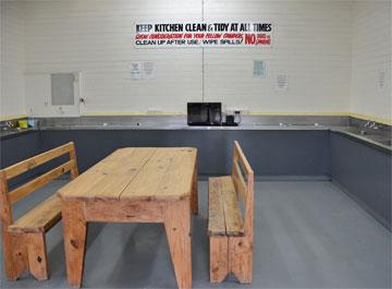 Camp kitchen