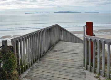 Access to the beach