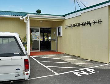 Entrance to the Club Rooms