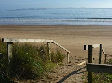 Access to the beach