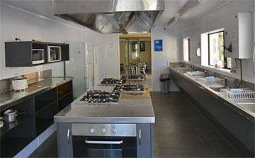 Kitchen facilities, complete with extractor fan